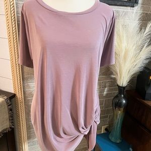 Women’s large lavender oversized shirt